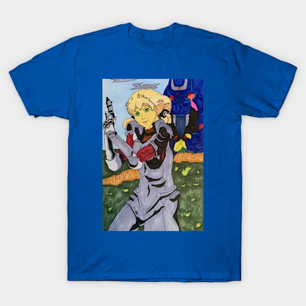 Blue Gendered T-Shirt by Soundtrack Alley